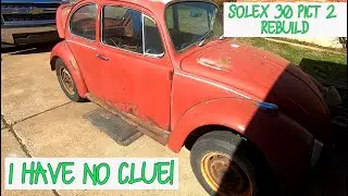 VW SOLEX 30 PICT2 Carburetor Rebuild