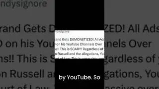 #AndySignore on #RussellBrand - #fear #demonetization