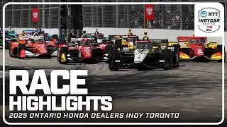 Race Highlights | 2025 Ontario Honda Dealers Indy Toronto | INDYCAR SERIES