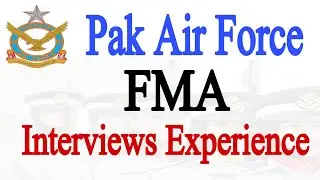 Pakistan Air Force Female Medical Assistant FMA Interview Experience | PAF FMA Interview Questions