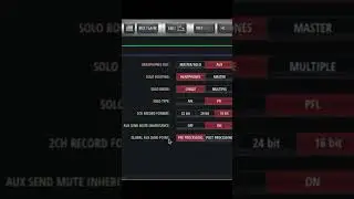 UI16 Pre or Post DSP Sends?