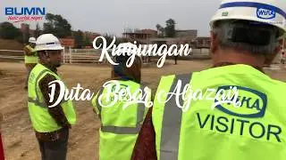 Kunjungan Duta Besar Aljazair & General Manager WIKA DLN