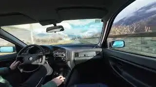 BMW 320i E36 | M50 Pure Sound | On-Board Drive | DJI Action 4