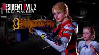 🔴RE-IMAGINED Elza Walker | Claire Hardcore A + B | Resident  Evil 2 Remake