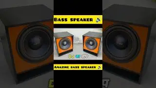 how to make bass speaker 🔊😍|| #shorts #project
