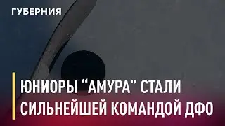 Юниоры &laquo;Амура&raquo; стали сильнейшей хоккейной командой ДФО. Новости. 13/04/2021. GuberniaTV