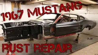 1967 Mustang Fastback MAJOR Rust Repair