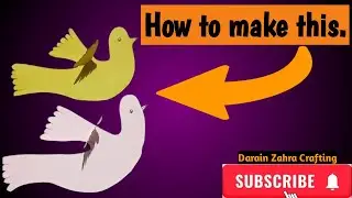 || How to make Pigeon with paper || pigeon crafts || @pigeonsworldstatus4413 @rns_crafts