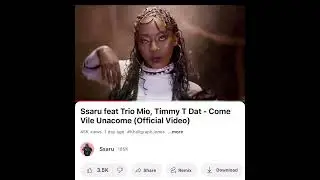 Come vile Unacome 🔥🔥 #ssaru #triomio #trending