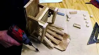 Beginner Woodworking Project that Sells/ Squirrel Feeder Adirondack  chair- Making Money Woodworking