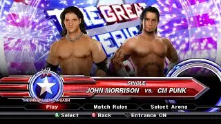 WWE SmackDown vs. RAW 2009 - John Morrison vs. CM Punk