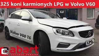 325 PS Supermocne Volvo V60 3.0 T6 z instalacją gazową BRC Sequent Plug&Drive z Abart Wrocław