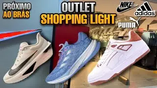OUTLET SHOPPING LIGHT- NIKE, PUMA E ADIDAS COM AT&Eacute; 40% OFF!! PR&Oacute;XIMO AO BR&Aacute;S!!!!!!! 