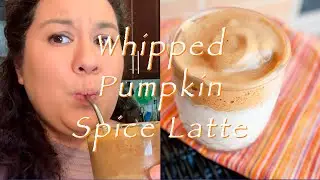 Pumpkin Spice Whipped Coffee | Very EASY and Low-Cal Fall Drink | Project Joy