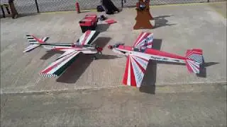 Speed Air vs Super Air of Black Horse Powered with O.S 46 AX