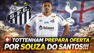 Tottenham prepara oferta por Souza do Santos!!!!