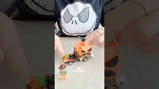 🎃 LEGO Jack-O&rsquo;-Lantern Pickup Truck (40822) Speed Build | Abbi Happy