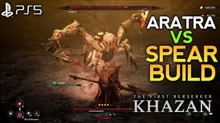 NG+ Aratra Boss Fight Vs Spear Build THE FIRST BERSERKER KHAZAN Spear Build | Khazan Spear Build