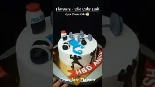 Gym Theme Cake🎂