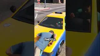 Таксисты в GTA 5 на удивление ХРАБРЫЕ!