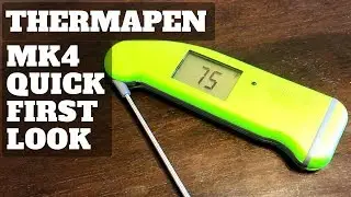 Thermapen MK4 BBQ Instant read thermometer (Quick Unboxing) 2018