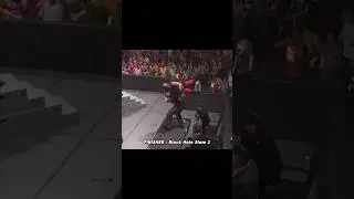 WWE 2K25 ABYSS DESTROYS THE FIEND WITH A BLACK HOLE SLAM THROUGH THE ANNOUNCE TABLE
