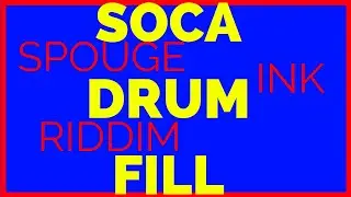 Ricardo Drue - When yuh passin' | Soca Drum fill