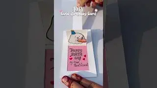 DIY Birthday &hearts;️ Card For Your Best Friend | Card Idea For Bestie 😍#birthdaycard #birthdaypopupcard