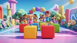 Roblox Funny Friends Raced on Moving Platforms | Kids Songs & Nursery Rhymes