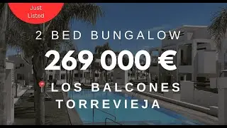 Reserved 🔴 Bungalow with Pools & Green Areas for sale in Los Balcones, Torrevieja, Spain 2025