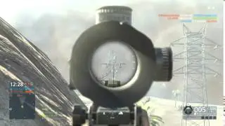 Battlefield&trade; Hardline 50 cal across the map