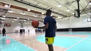 Got a lot of content today decent hoop session yall stay tuned for more