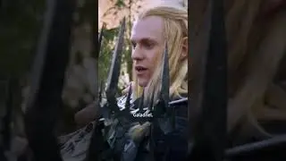 sauron and galadriel 🥶😱 the rings of power season 2#sauron #galadriel #theringsofpower #legolas