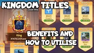 Kingdom titles XClash Guide #xclash #xclashwincash