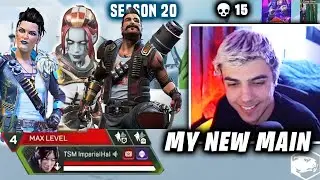 TSM ImperialHal tries Mad Maggie, Fuse & Wraith then gets his first win in Season 20 Ranked!