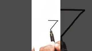 How to draw Rat 🐁 for kids from number 7 🪇 easy drawing #art #ytshorts #viral #shorts