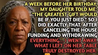 My daughter said 