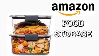 HOW TO USE RUBBERMAID BRILLIANCE BPA-FREE FOOD STORAGE CONTAINERS | AMAZON FINDS!!