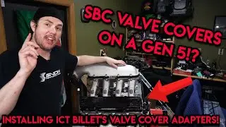ICT Billet's Valve Cover Adapters Give Our L83 That Old School SBC Look!