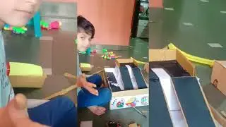 How to make a cardboard car truck 🛣️🚗 kids activity, kids project, cardboard craft 