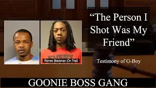 G Boy testimony Part 2 at Goonie Boss Gang Chicago Trial