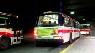 TTC - Buses Departing York Mills Station