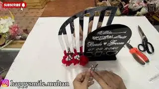 Acrylic Wedding Thumbboard 💍✨ | Unique Guestbook Idea | Trending Pakistani Wedding Decor 2025