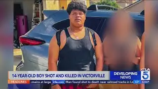 14-year-old boy shot and killed in Victorville