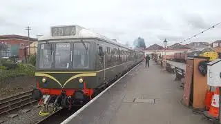 BR first generation DMU leaving Kidderminster.