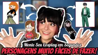 Cosplays que você pode montar com roupas simples - Personagens fáceis de fazer!!