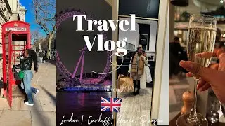 Let’s tour & dine in London, shop in Cardiff & take a drive to Gower!🤍