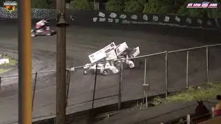 Sprint Car Challenge Tour Highlights @ Petaluma (4/29/17)