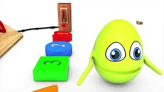 Learn Colors With Baby Make Cocktail By Milk Cow And Fruits Cartoon Video For Kids