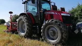 #MASSEY #FERGUSON #5711 #SEMINA #SOIA SU #SODO CON #KUHN #MAXXIMA 2